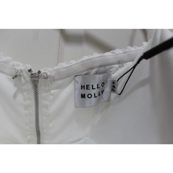 Hello Molly White Strapless Midi Dress - Picture 5 of 11